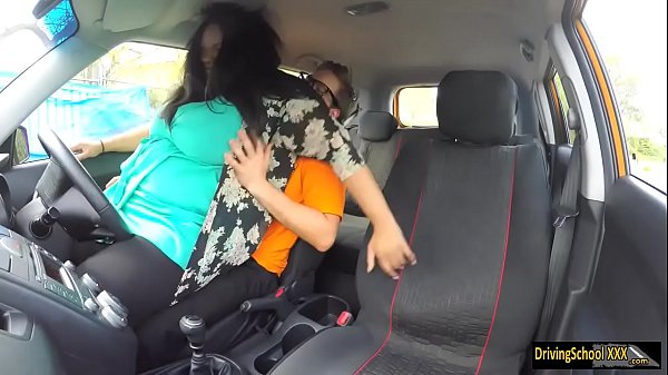 BBW pounded by horny driving instructor 5 min
